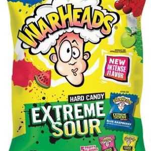 WARHEADS EXT.SOUR HARD PEG 3.25OZ 12CT - Image 1