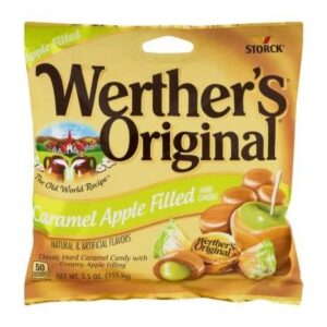 WERTHER'S CARAMEL APPLE 5.5OZ PEG 12CT - Image 1