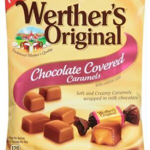WERTHER'S ORIG. CHOC. COVERED 2.22OZ PEG 12CT - Image 1