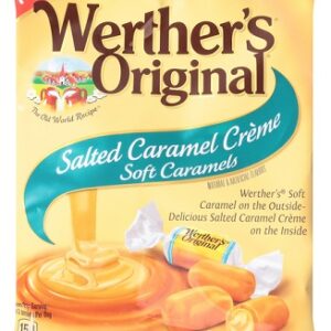 WERTHER'S SALTED CARAMEL CREME 2.22OZ PEG 12CT - Image 1