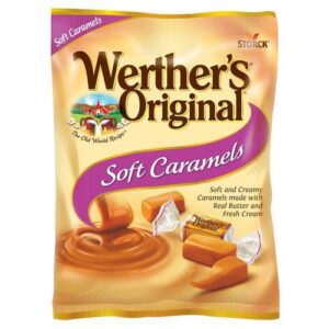 WERTHER'S SOFT CARAMELS 2.2OZ PEG 12CT - Image 1