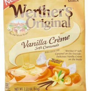 WERTHER'S SOFT VANILLA CREME 2.22OZ PEG 12CT - Image 1