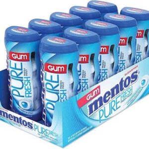 MENTOS GUM PURE FRESH FRESH MINT 15PC. (1.06OZ) 10CT - Image 1