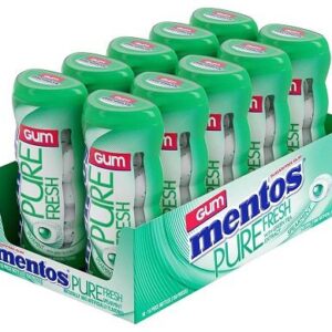 MENTOS GUM PURE FRESH SPEARMINT 15PC. (1.06OZ) 10CT - Image 1