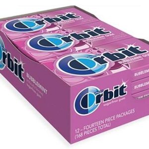 ORBIT GUM 12CT (14 PIECE) ALL 6 FLAVORS - Image 1