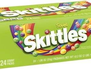 SKITTLES SOUR REG. 1.8OZ 24CT - Image 1