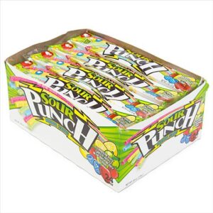 SOUR PUNCH RAINBOW STRAWS 2OZ 24CT - Image 1