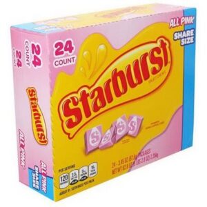 STARBURST ALL PINK KING STICK 3.45OZ 24CT - Image 1