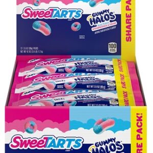 SWEETARTS GUMMY HALOS KING 3.5OZ 12CT - Image 1