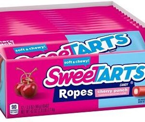 SWEETARTS ROPES CHERRY PUNCH KING 3.5OZ 24CT - Image 1