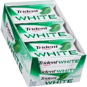 TRIDENT WHITE PEPPERMINT 9CT (16 PIECE) - Image 1
