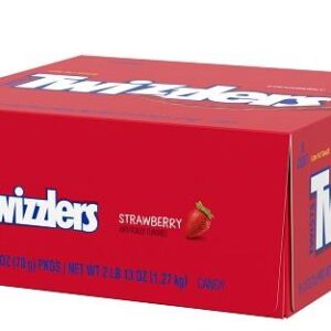 TWIZZLERS STRAWBERRY TWISTS 2.5OZ 18CT - Image 1