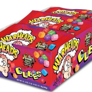 WARHEADS CUBES 2OZ 15CT - Image 1